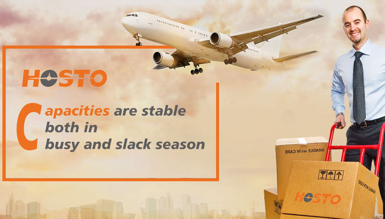 Capacities are stable both in busy and slack season